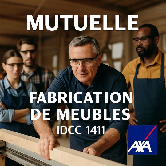 Mutuelle AXA - IDCC 1411 Fabrication de l’ameublement