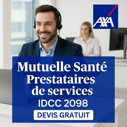 Mutuelle AXA - IDCC 2098 Prestataires de services