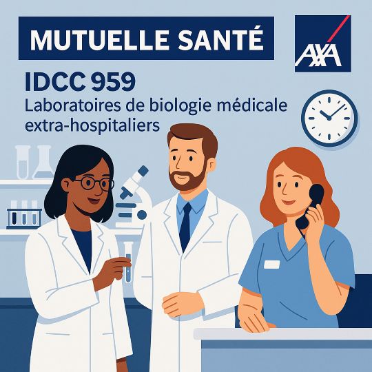 Mutuelle AXA - IDCC 959 Laboratoires de biologie médicale